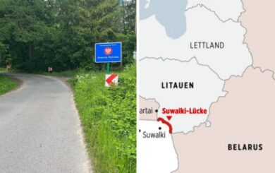 Жители Литвы боятся нападения России — войска НАТО на подготовке