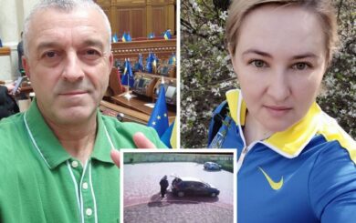 У Чернівецькій області подружжя Мазурашу потрапило на відео з викраденням пса