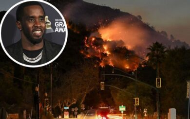 Теории заговора вокруг пожаров в Лос-Анджелесе: при чем здесь P.Diddy?