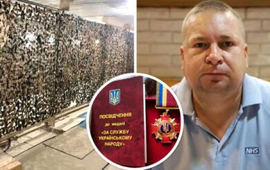 Бесценную волонтерскую помощь ознаменовали золотом: Виктор Палас получил благодарственные медали от воинских частей