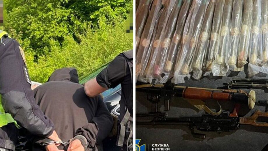 ДБР і поліція затримали шістьох осіб за нелегальну торгівлю зброєю