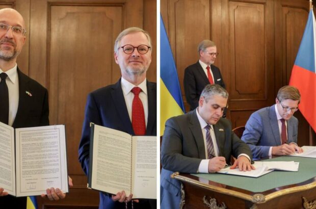 Новий патронний завод та виготовлення штурмових гвинтівок: Україна та Чехія підписали угоди про співпрацю