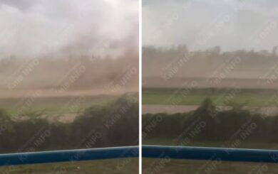 Київ задихається: пилова буря на Іподромі погіршила повітря і видимість