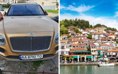 Европейцев возмутил Bentley на украинских номерах, разъезжающих по Балканам: подробности