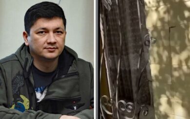 Кім показав свій будинок, який двічі потрапив під обстріл (відео)