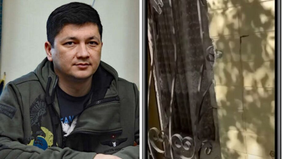 Кім показав свій будинок, який двічі потрапив під обстріл (відео)