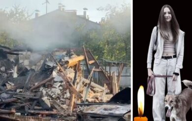 Трагическая история из Сум: пес выжил после удара дрона, но скучает по погибшим хозяевам