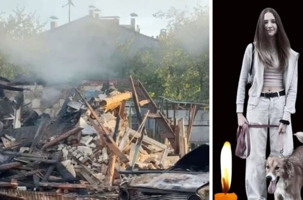 Трагическая история из Сум: пес выжил после удара дрона, но скучает по погибшим хозяевам
