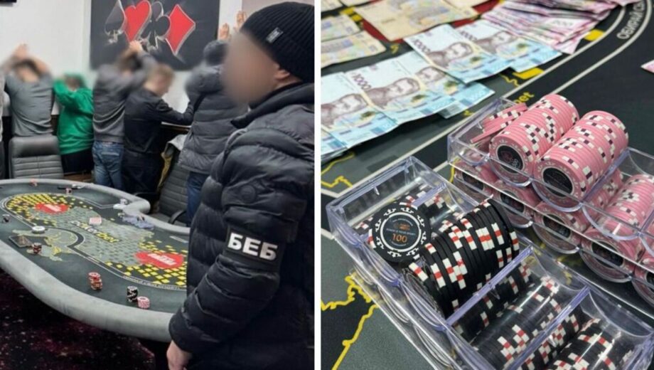 Мережа нелегальних казино: у двох містах України виявили незаконні заклади