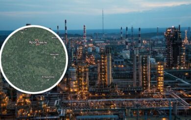 БпЛА атаковал нефтеперерабатывающий завод »Славнефть-ЯНОС», что в Ярославле