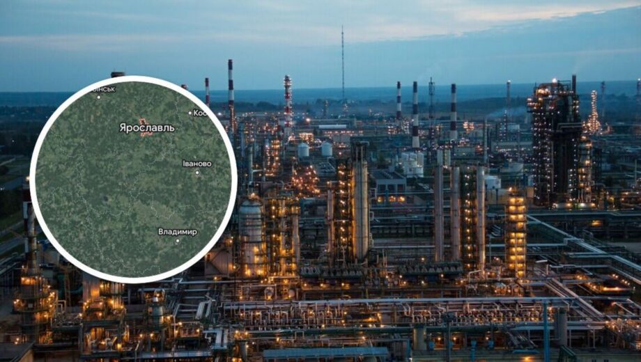 БпЛА атакував нафтопереробний завод ”Славнефть-ЯНОС”, що у Ярославлі