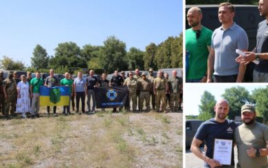 Ко Дню Независимости благотворительная организация MK Foundation совместно с БФ »Батальон Волонтер» передали в армию 50 бусов