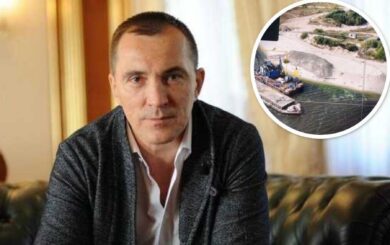 В столичном Голосеево люди экс-регионала Продивуса добывают песок на захваченной в общине земле (видео)