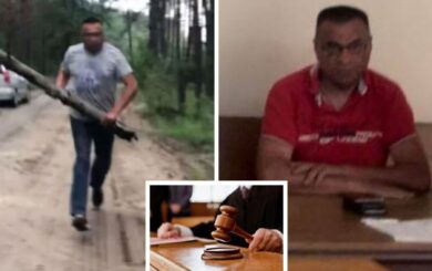 Через відсутність світла: засідання у справі копача Самофала, який побив журналіста СтопКору, вчергове відклали