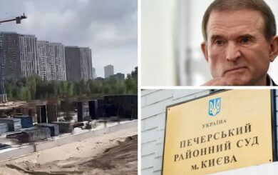 Печерский суд снял арест с фирмы людей Медведчука, незаконно застраивающей столичные Осокорки