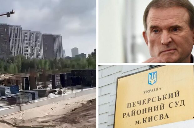 Печерский суд снял арест с фирмы людей Медведчука, незаконно застраивающей столичные Осокорки