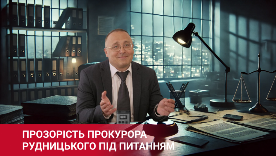 Прозрачность под вопросом: почему прокурор Рудницкий избегает раскрытия соглашений и связей с влиятельными лицами