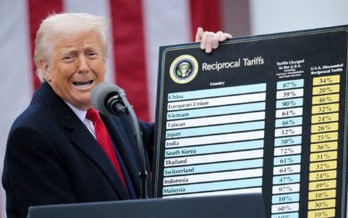 Тарифная политика Трампа сократила его капитал на $500 млн