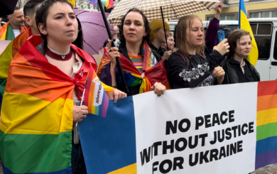 »Права человека всегда актуальны»: как в Киеве состоялся прайд в поддержку ЛГБТК+ (фоторепортаж)