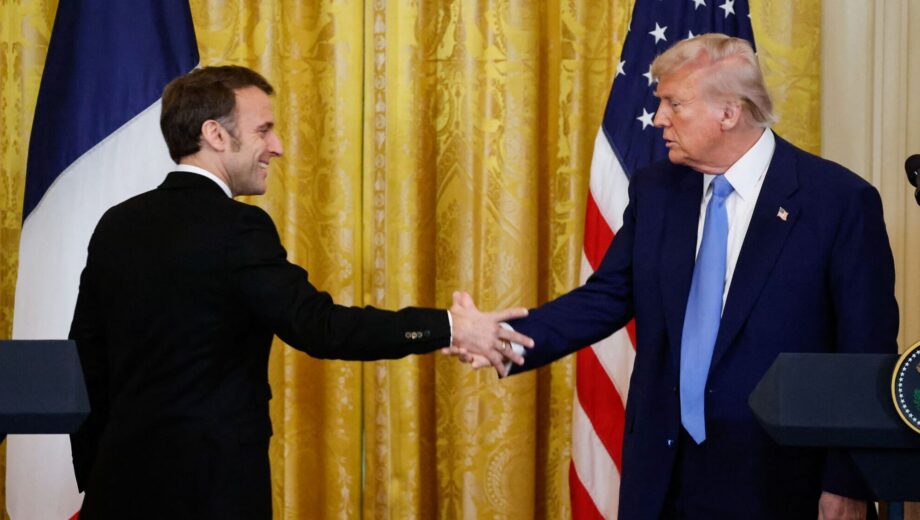 Макрон не смог убедить Трампа поддержать европейский миротворческий контингент в Украине