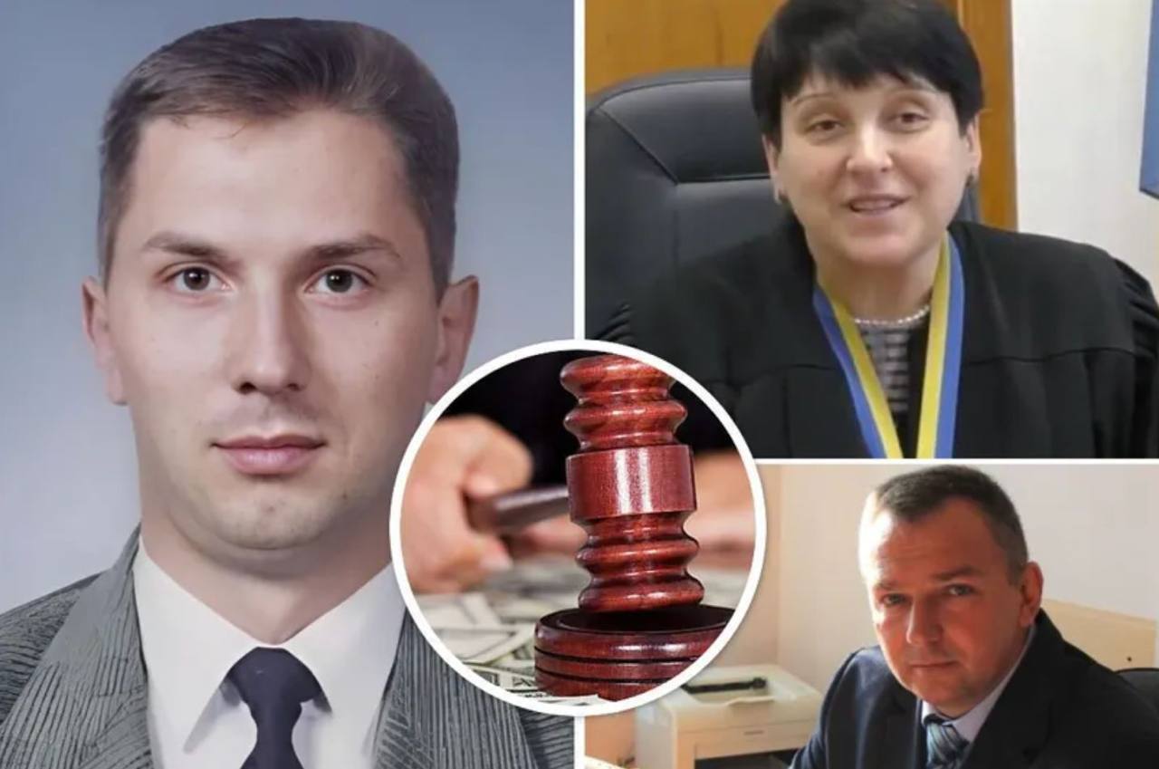 Судьи Валерий Заболотный, Николай Оседач и Валентина Антипец