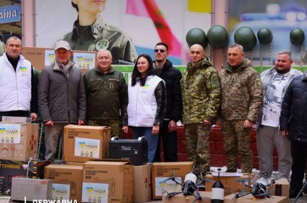 БФ молодіжної ініціативи ”Надія”, Валерій Дубіль, Віта Присяжнюк та партнери доставили військове обладнання прикордонникам