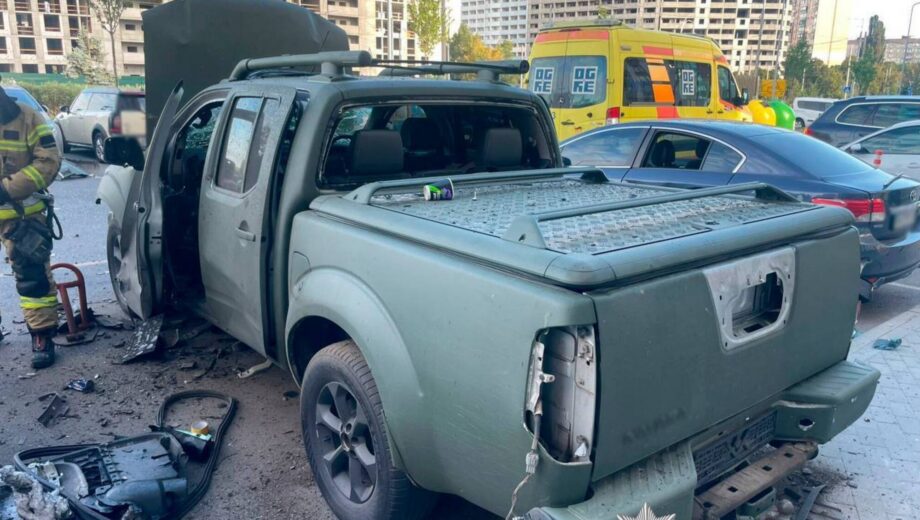 Вибух у Києві: невідомі намагалися підірвати військового в авто