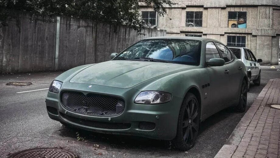 В Киеве нашли заброшенный Maserati за $112 000