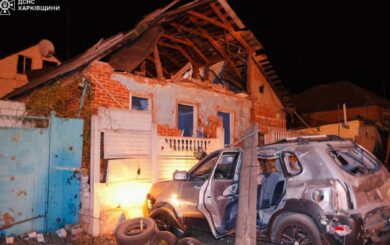 Ночная атака на Харьков: горел рынок »Барабашово», разрушено жилье, есть пострадавшие