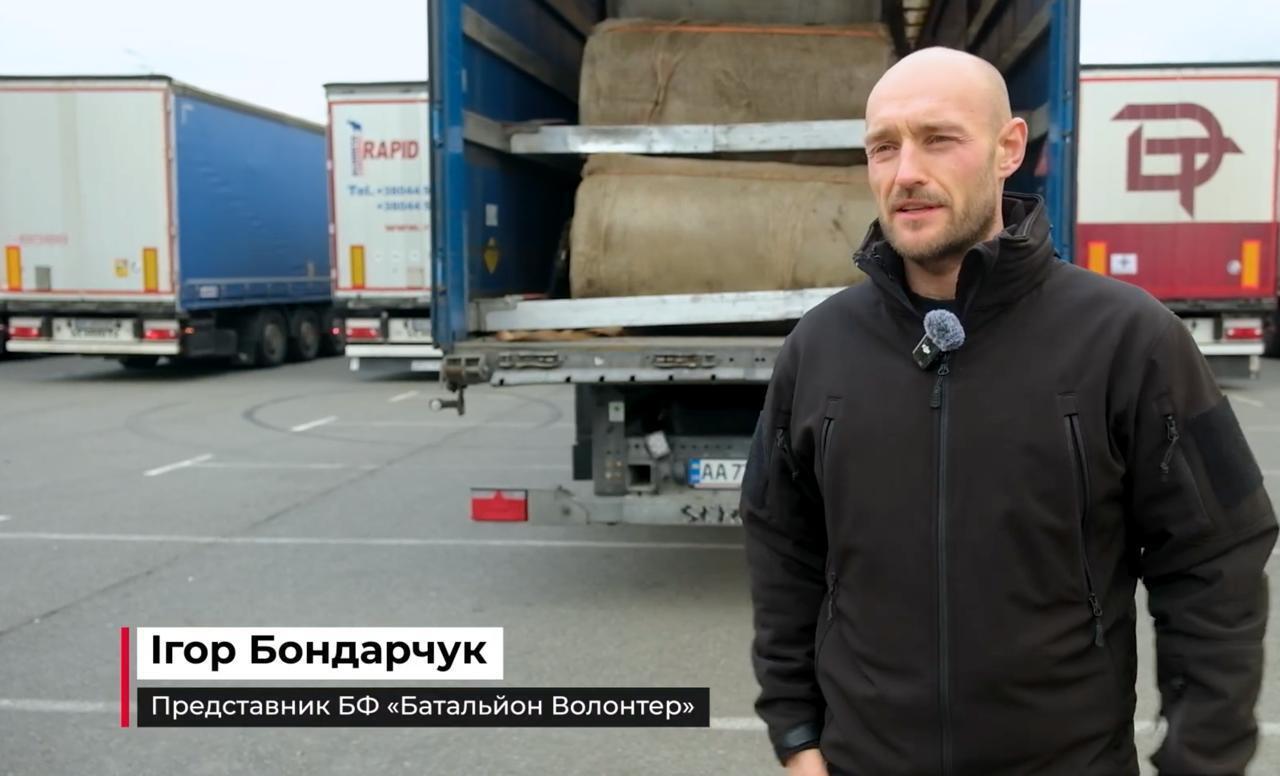 Очередной караван антидроновых сеток от проекта ''Паутина'' прибыл на фронт