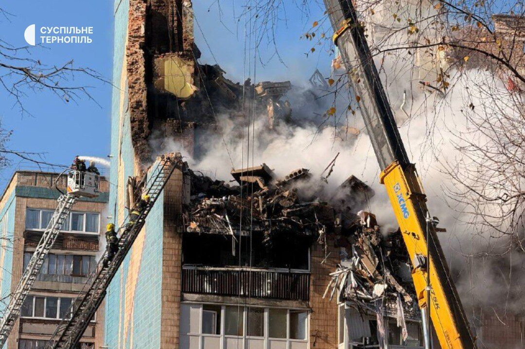Кількість жертв удару по Тернополю зросла до 38: серед них 8 дітей