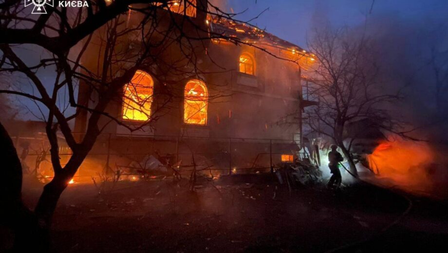 Пʼятеро поранених у Києві через нічну атаку рф: четверо в лікарні