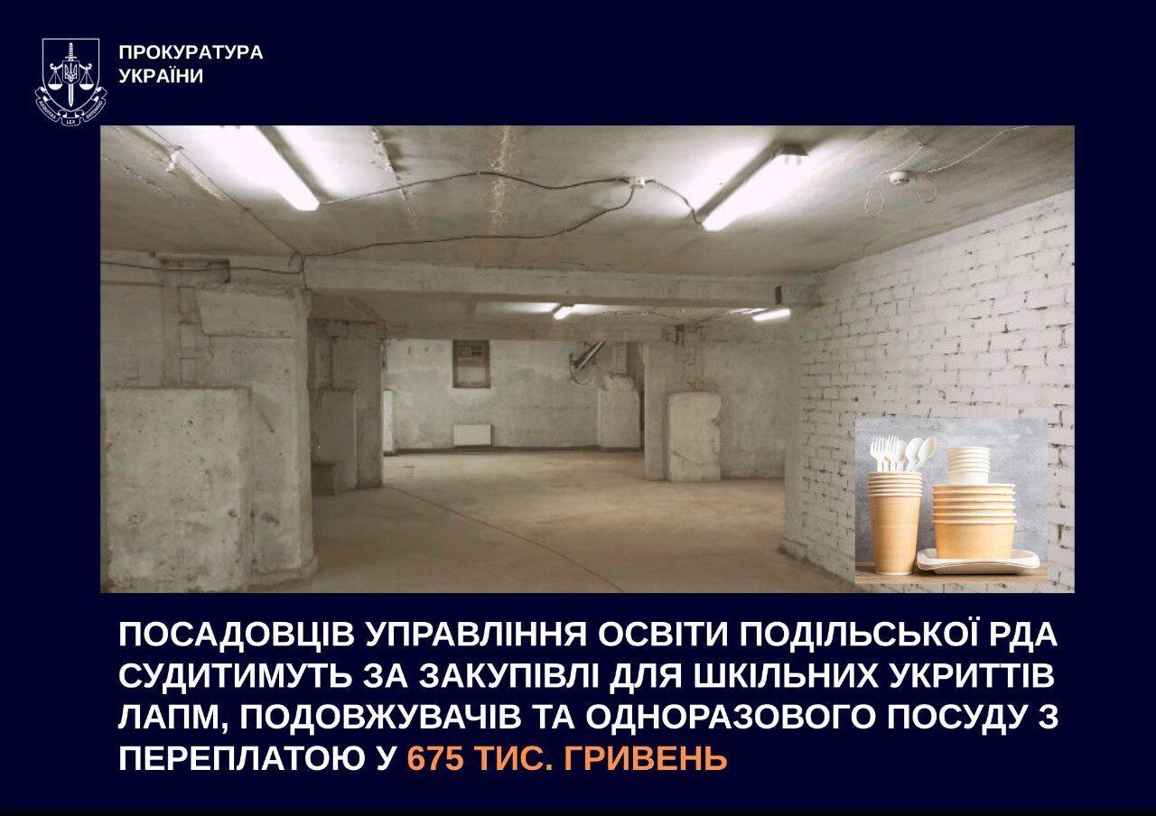 В Киеве чиновники переплатили более полумиллиона гривен за электричество в школьных укрытиях