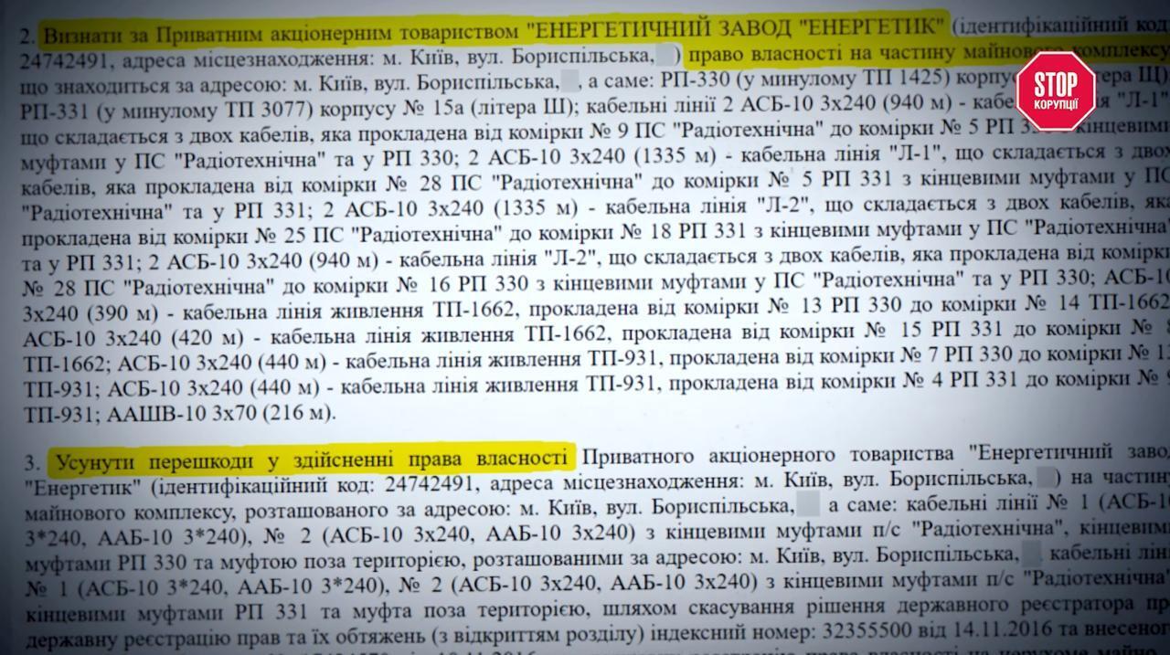 Зв’язки судді та енергетичний завод: що стоїть за поверненням підстанцій ''Енергетику''