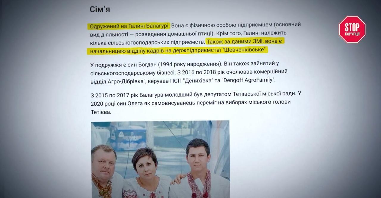 4 тисячі гектарів і родинний бізнес на державній землі: як Олег Балагура керує ДП ''Шевченківське'' 