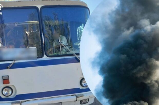 Російський дрон влучив у автобус під Херсоном — що відомо про потерпілих