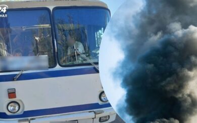 Російський дрон влучив у автобус під Херсоном — що відомо про потерпілих