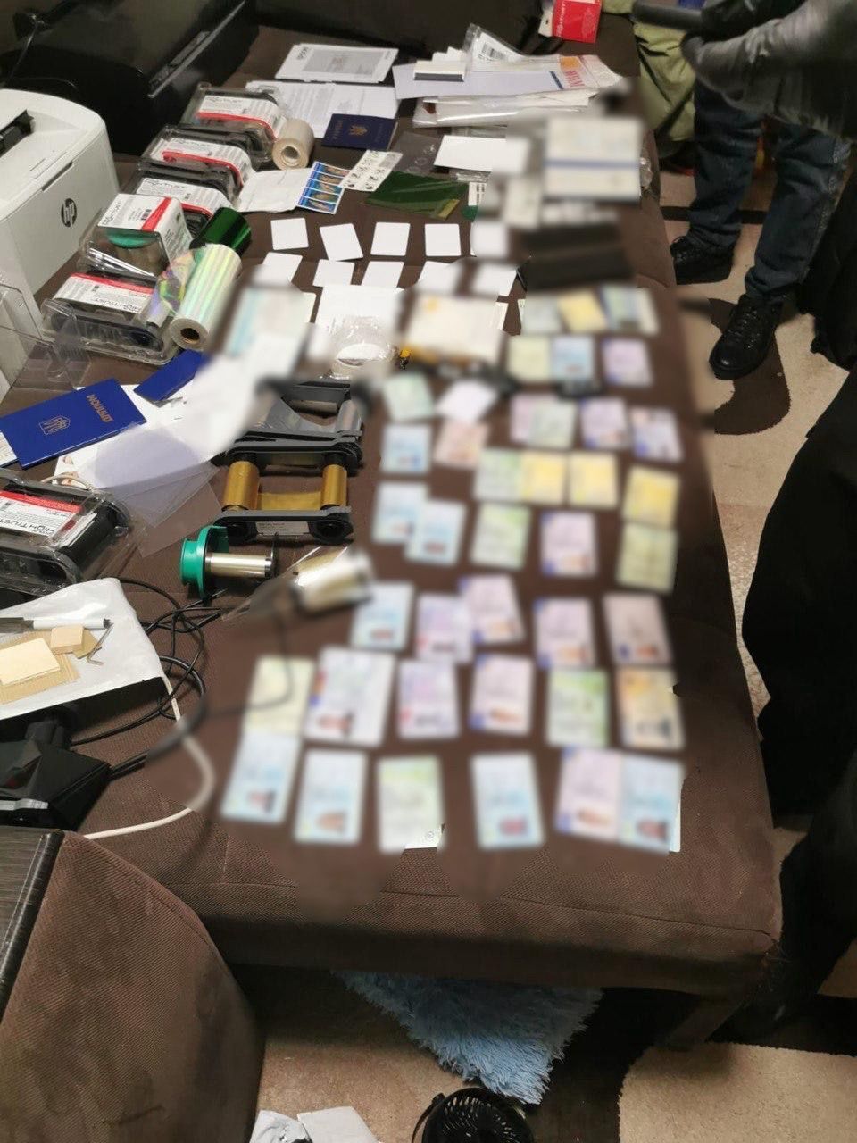 Житель Киевщины организовал подпольную типографию