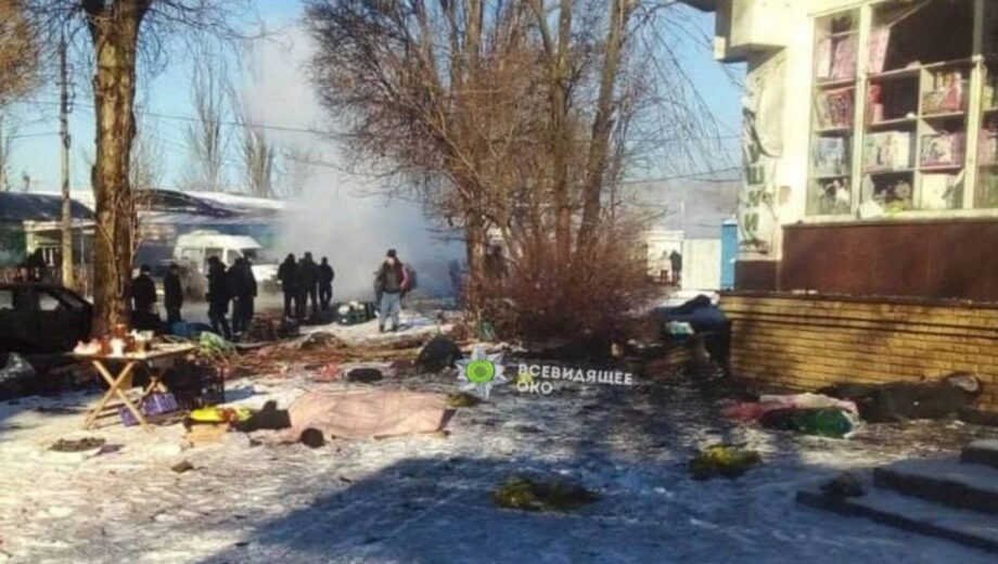 В Донецке обстреляли рынок: есть погибшие
