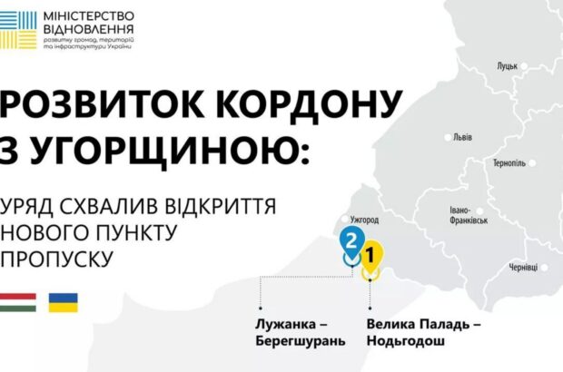 На границе с Венгрией откроют новый пункт пропуска, – Шмыгаль