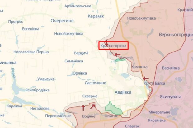 Третья штурмовая выбила оккупантов из Красногоровки Донецкой области