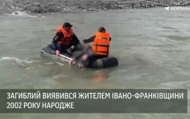 В реке Тиса в Закарпатье обнаружили тело 21-летнего мужчины (видео)