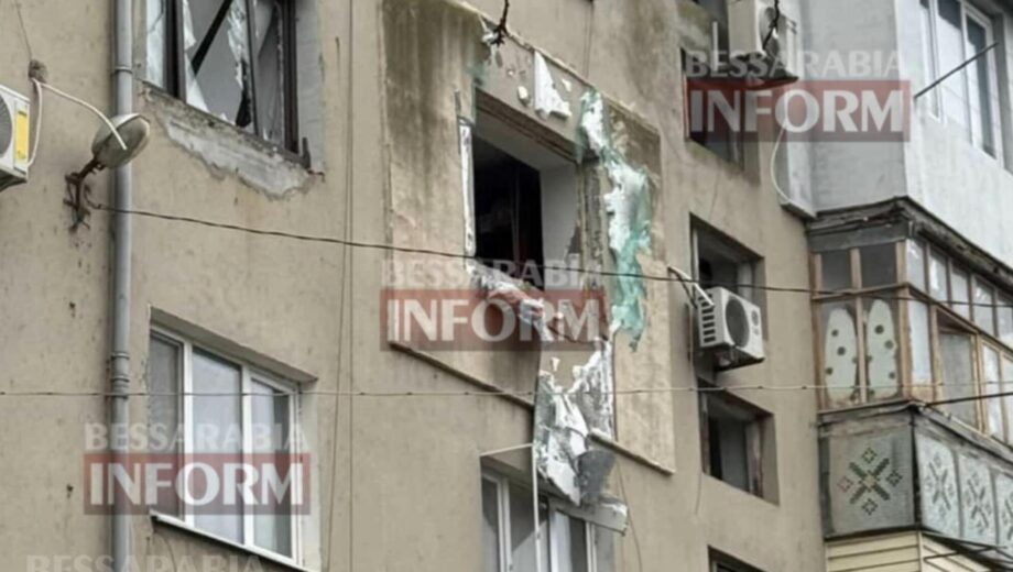 Мощный взрыв в Килии: газовый баллон разрушил квартиру