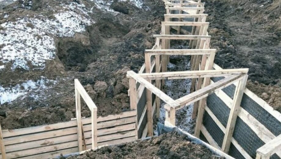 Более 80 км фортификаций в Донецкой и Запорожской областях построил Стальной фронт Ахметова (фото)