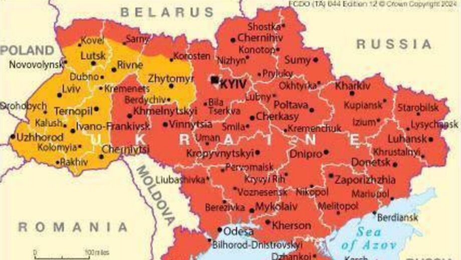 Британия советует своим гражданам избегать любых поездок в Украину, — сайт британского правительства.