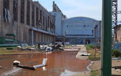 Росіяни вдарили ракетами по Слов’янській ТЕС