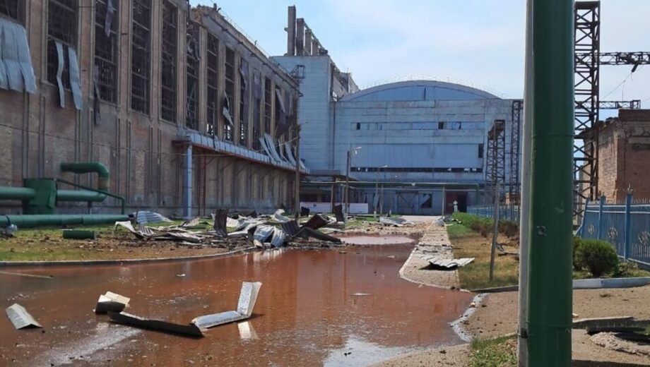 Росіяни вдарили ракетами по Слов’янській ТЕС