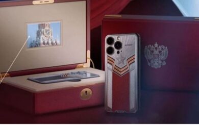 Для росіян до 9 травня випустили ”патріотичну” версію iPhone за $5,7 тисячі.