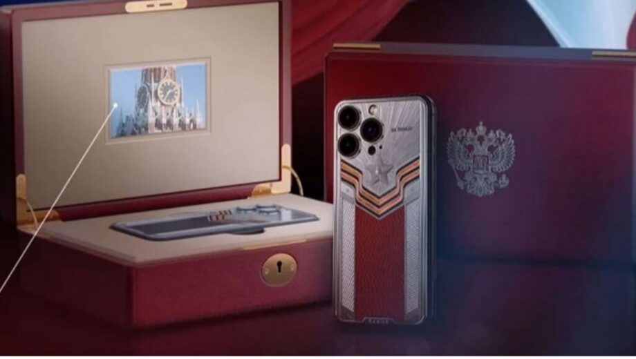 Для россиян к 9 мая выпустили »патриотичную» версию iPhone за $5,7 тысяч — фото