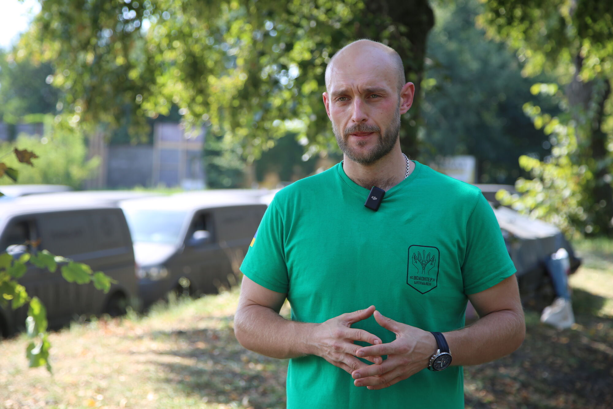 Волонтер, голова правління ВГО ''Стоп корупції'' Ігор Бондарчук